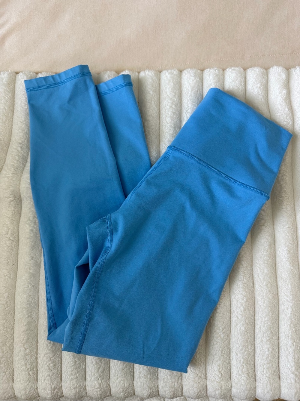 aerie Bright Blue High-Waist Performance Leggings